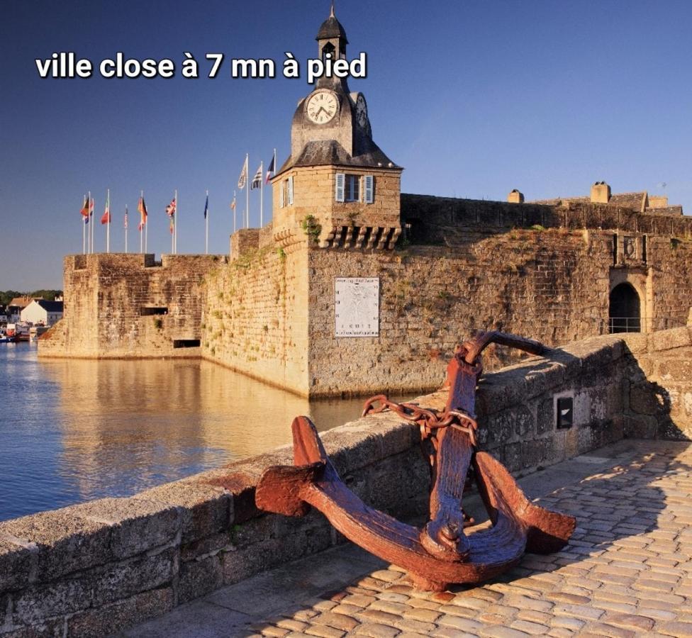 Appartement vue mer Concarneau Buitenkant foto